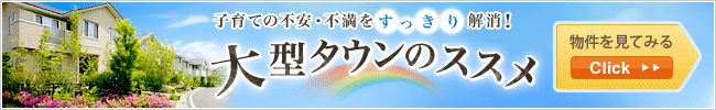 大型タウンのススメ