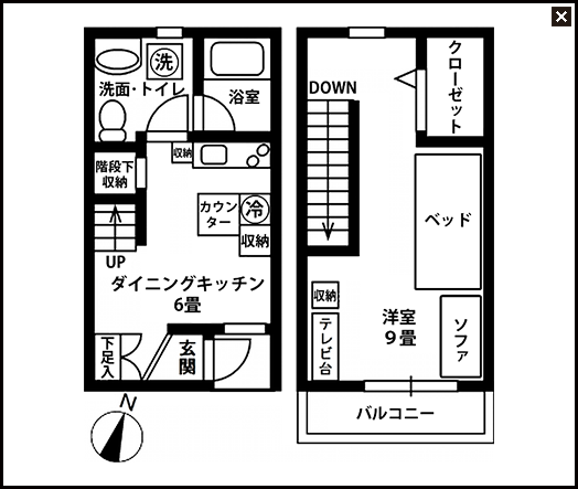 間取り拡大図